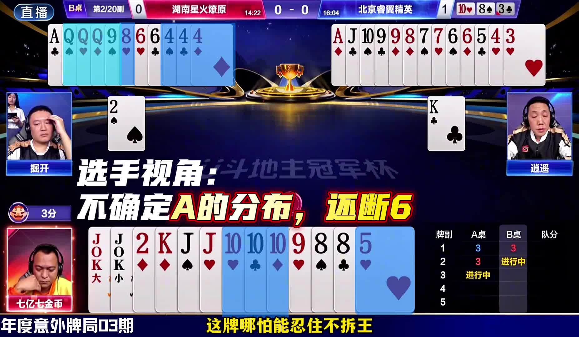 要不说整活这一块还得是七哥呢