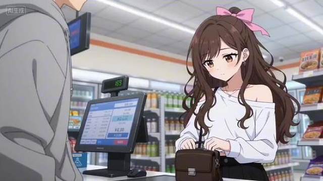超市尴尬瞬间