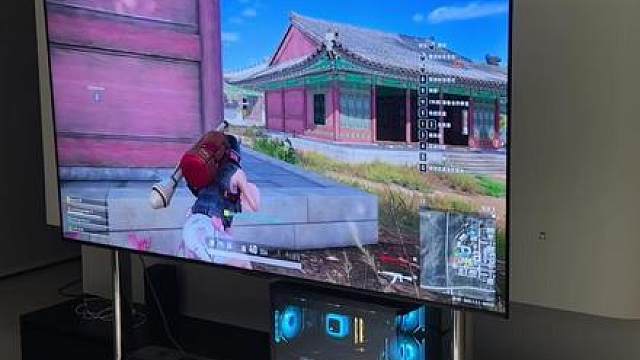 75寸玩游戏爽