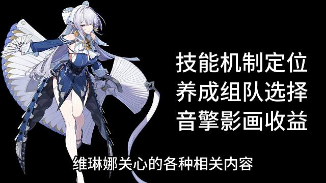 【温说26】全新异常属性角色——维琳娜机制技能养成配队金数收益解析