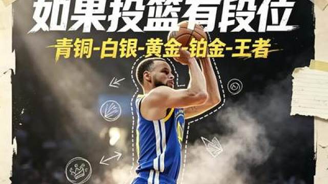 如果投篮姿势有段位！青铜王者争议巨大！