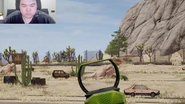 Godv又回PUBG单四 身法在线闪身枪一穿三