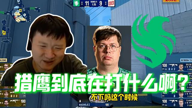 这猎鹰到底在打什么啊！259看猎鹰那些抽象回合，大表哥神人指挥给外场丢三颗烟一个下K1都没有， 在外