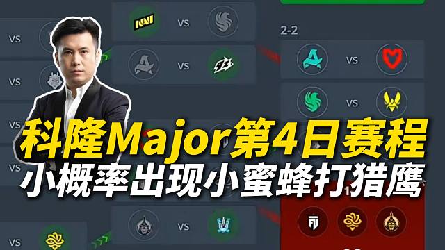 马西西预告科隆Major第4日赛程&预测！模拟出最后一天Vitality打Falcons猎奇剧情！