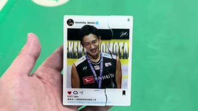 桃田亚克力钥匙扣