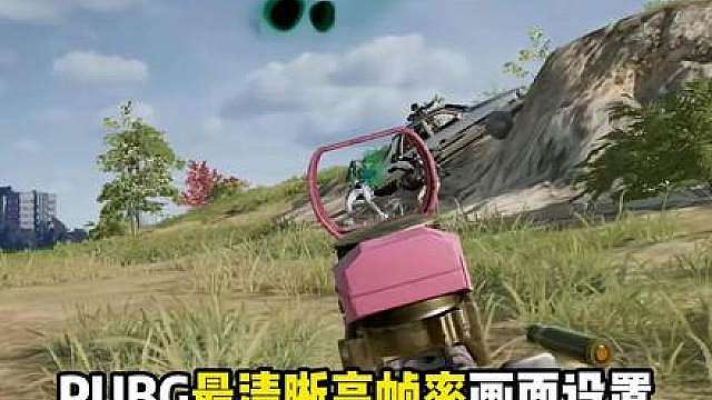 PUBG职业选手画面设置