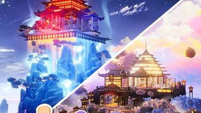 这是元梦？不信！ 星宝推图03 来自造梦师 的投稿地图
地图名 《浮