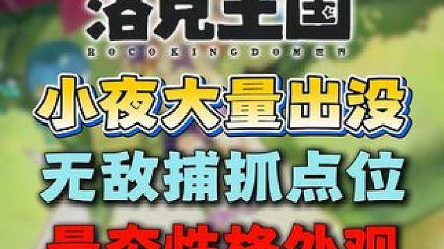 【小夜大量出没】最夯性格外观·无敌点位