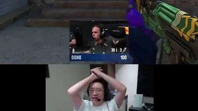 DONK马枪！直接后仰捂脸了！