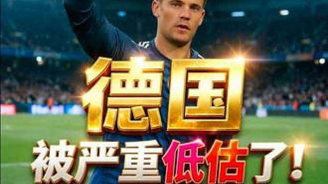 40岁德国门将诺伊尔将5战世界杯，德国夺冠概率却被严重低估！