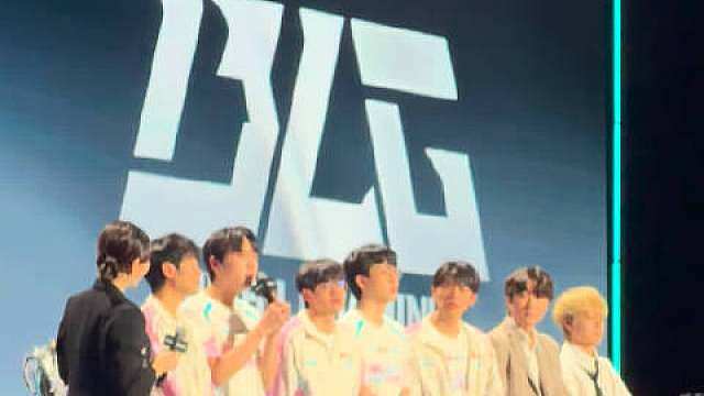 Bin哥：我们是先锋赛冠军，MSI会是我们今年拿的第二个国际赛冠军。


 ​​​