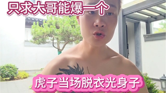 虎子直播拼了，只求大哥爆一个