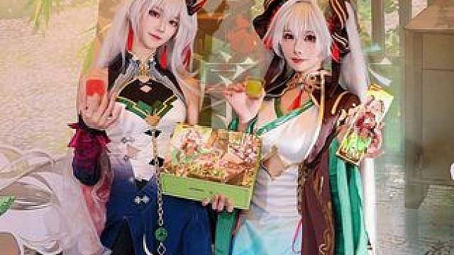 【战双帕弥什稻香村】线下门店活动回顾 
炎炎夏日，突然飘来一阵香气……
是粽子和绿豆冰糕！(︶
