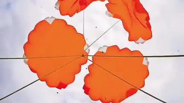 飞行汽车降落伞测试