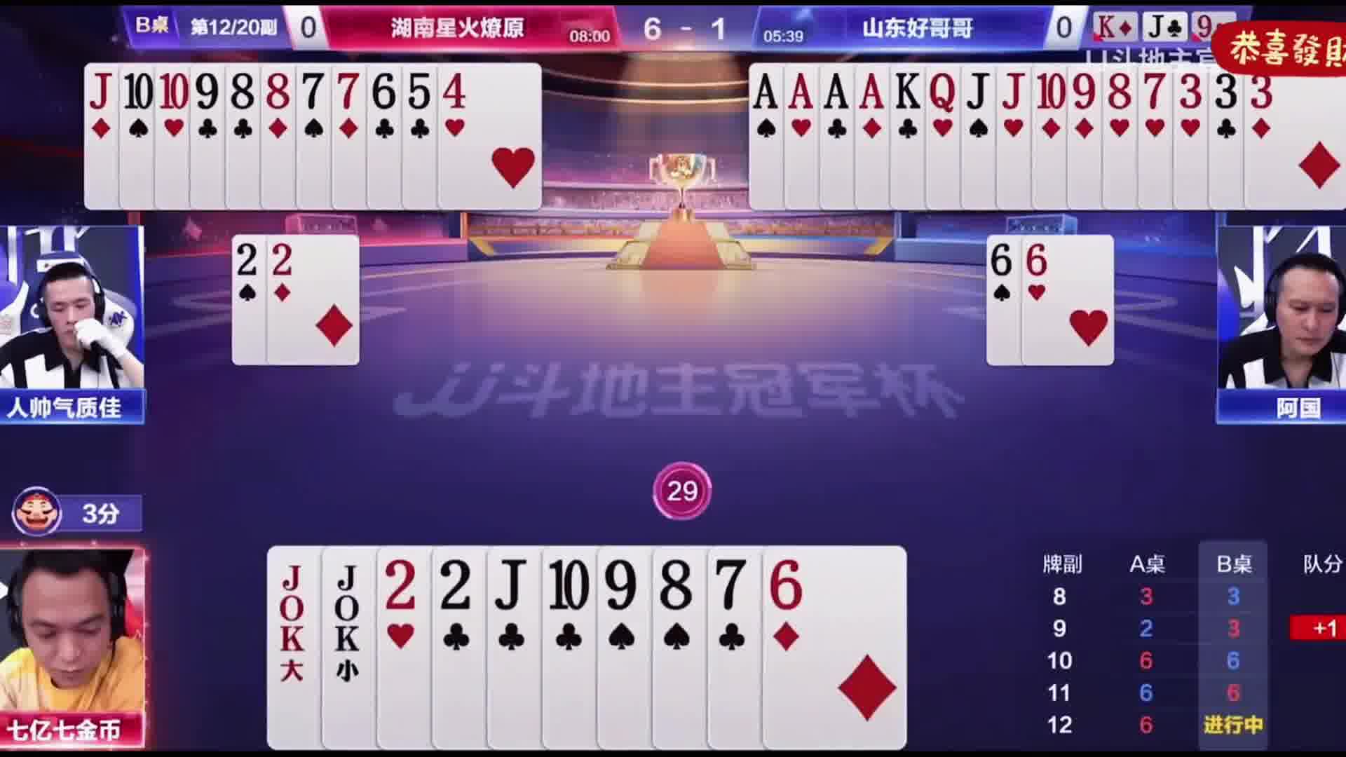这么好的牌居然没赢？