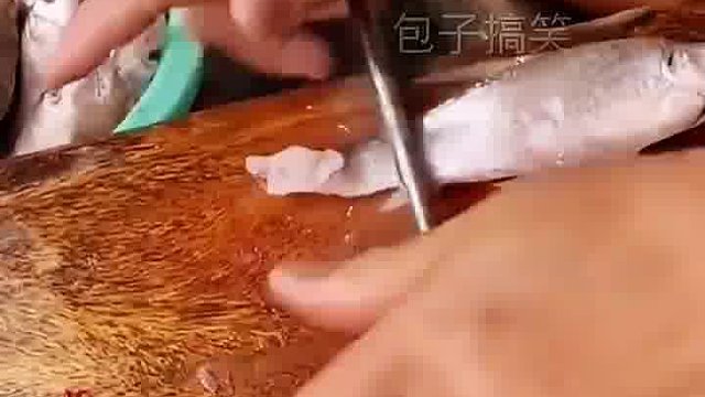 鱼丸制作过程