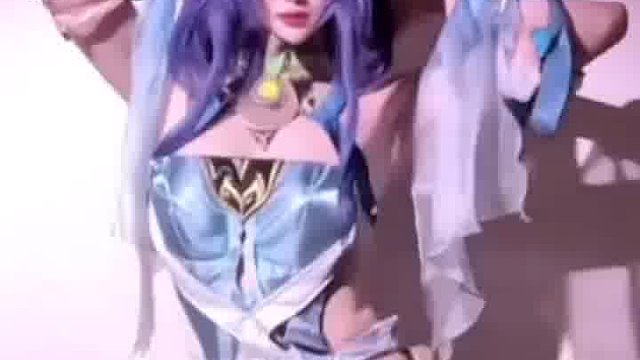 原神cos，扭胯舞