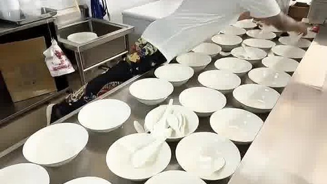 10秒30个碗​