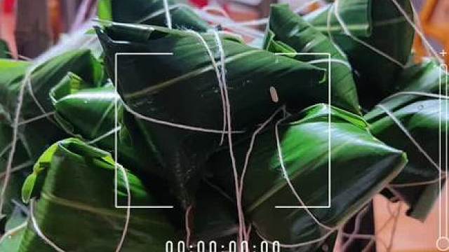想不到吧？我除了会跑步还会包粽子