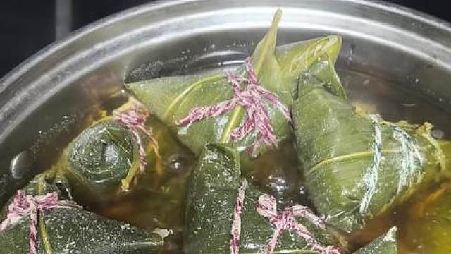 自己包粽子