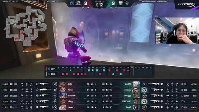 6.20伦敦赛EDGvsLEV图二阿芙解说回放，图二关键一局输了，遗憾2:0落败 ，解说反应简直就是观众真实反应了！
