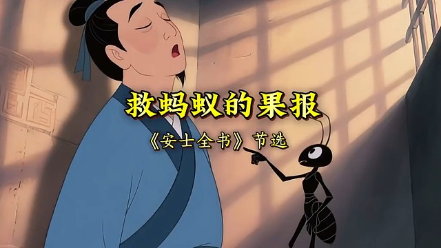 #因果故事 #安士全书  救蚂蚁的果报很大很大