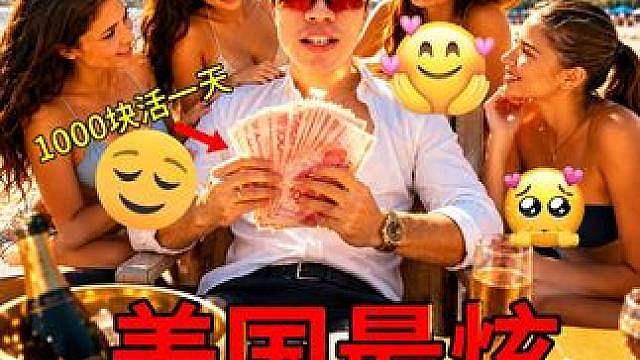 1000块钱在美国最会炫富的城市能干什么？
