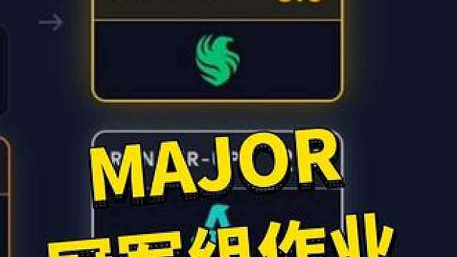 MAJOR冠军组淘汰赛作业来了，我相信了，你们呢？