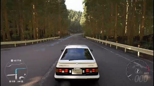 萌新练ae86秋名山上山