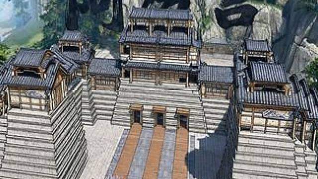 王者世界惊现阿房宫？！ 王者世界的建造博主们太厉害了！东方明珠阿房宫都给做出来了！ #