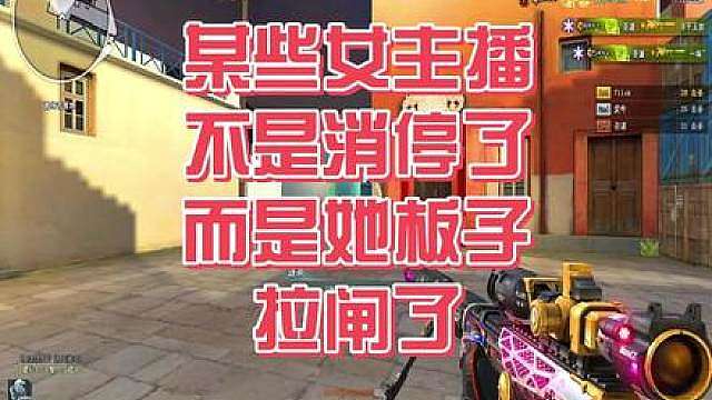 不是CF某些女主播最近消停了而是板子拉闸了！