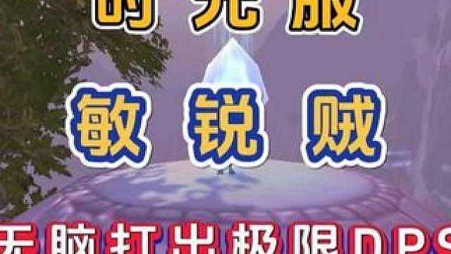 魔兽世界怀旧服 时光服 敏锐贼 如何无脑打出极限DPS 输出手法