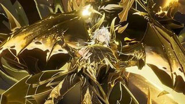 时装展示丨全新时装「永寂渊主」日光沉沦，魔焰之冠静候魔权之人到来！