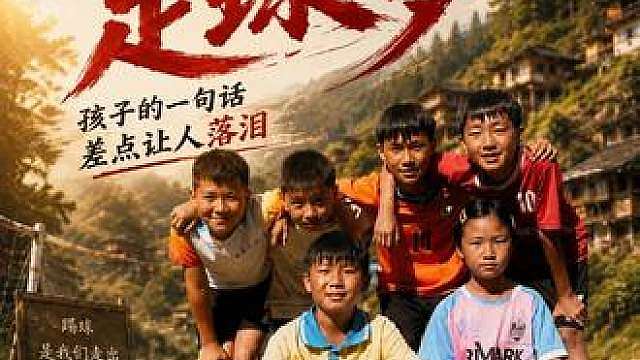 贵州大山里的足球梦，孩子的一句话，差点让人落泪！