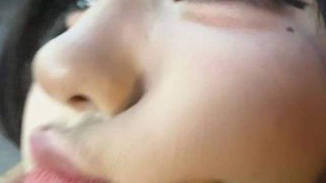 偶遇一个可爱的小姐姐