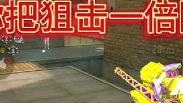 如果你把狙击一倍降低会发生什么？