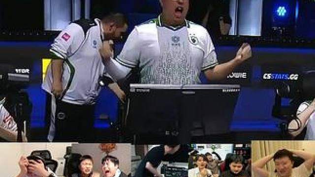 【cs】众主播看猎鹰拿下小蜜蜂图一，major冠军就在这次！