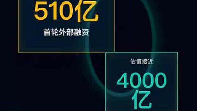 4000亿估值是不是有点高了！

跟投公司有腾讯、宁德时代、京东、网易，还有国家队。来的不是财务投资