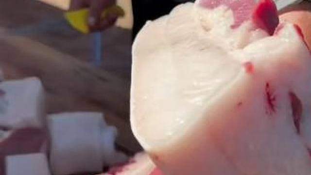 这种肉现在可真不多见了 这种肉现在可真不多见了