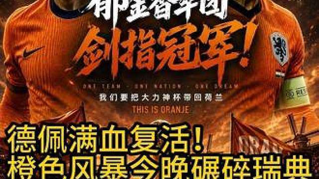 F组终极审判夜！德佩满血复活 荷兰誓要碾碎瑞典！