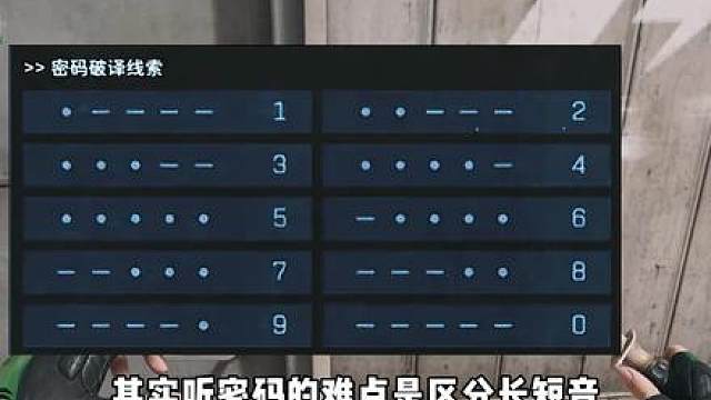 听密码小技巧 坠星者找他