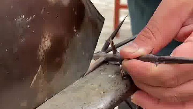 十年如一日的练习才能练出精湛的刀工