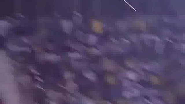 标枪选手险投中摄影师