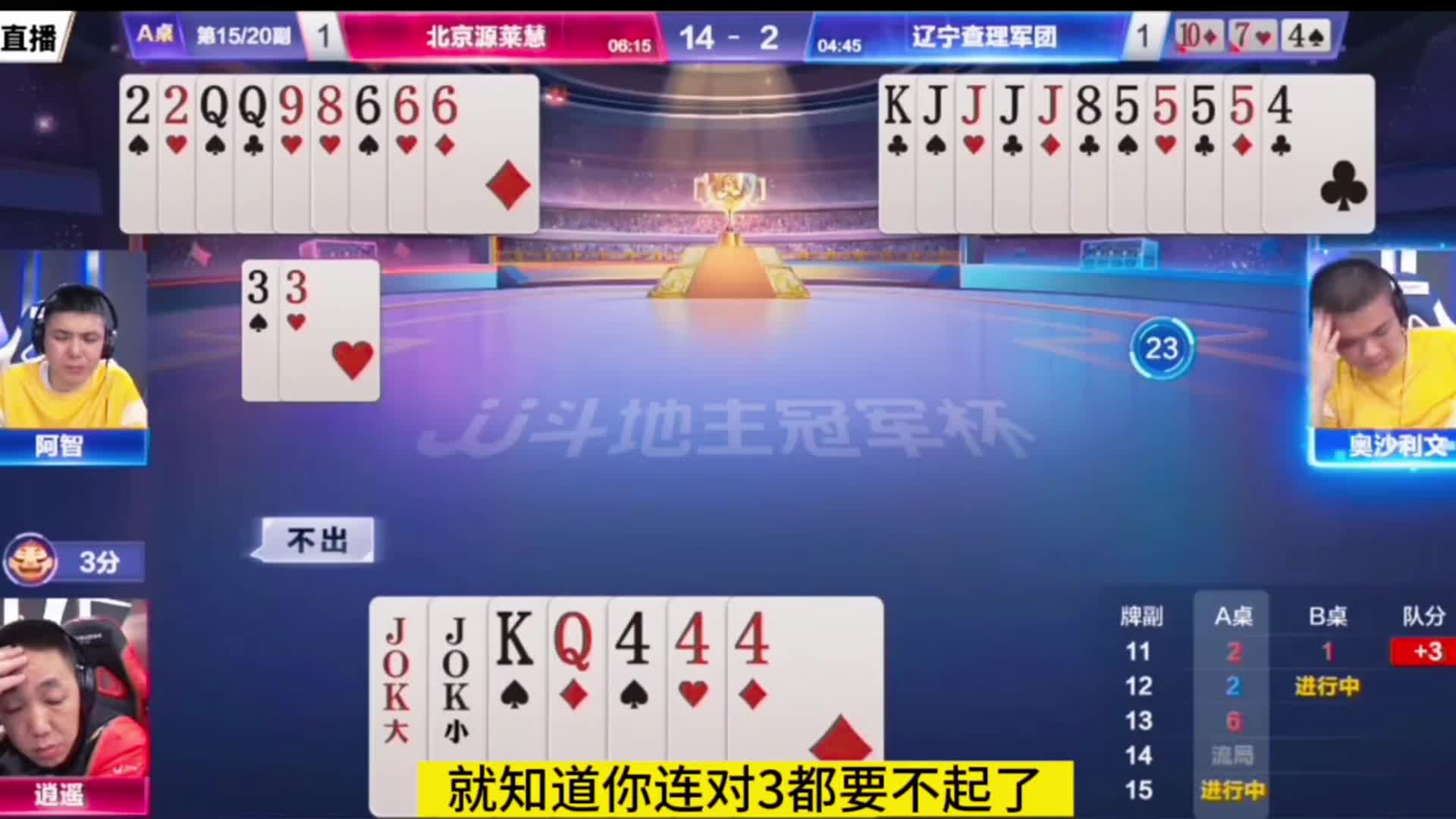 逍遥可真是坐享渔翁之利啊