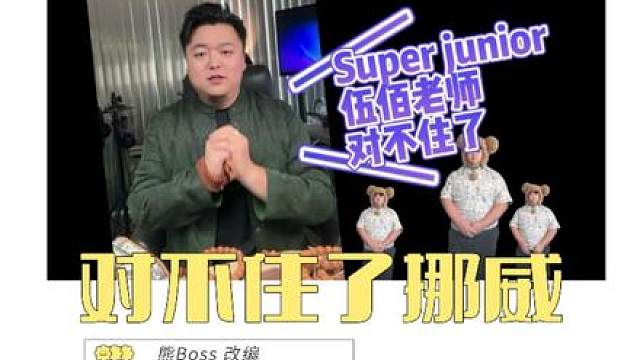 熊Boss 版《对不住挪威》 《SORRY SORRY》版《挪威森林》伍佰老师蓝家人对不住啦