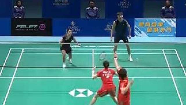 蒋振邦/魏雅欣全程压制，2-0轻取香港组合斩获冠军！