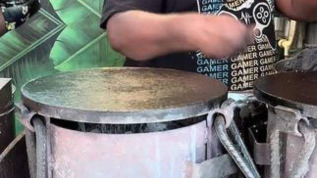 印度街头玛莎拉煎饼