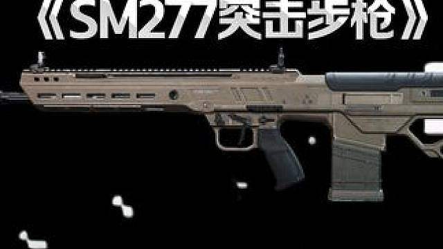 《SM277突击步枪》不愧是爱神和AUG的孩子，高伤害无后座! #