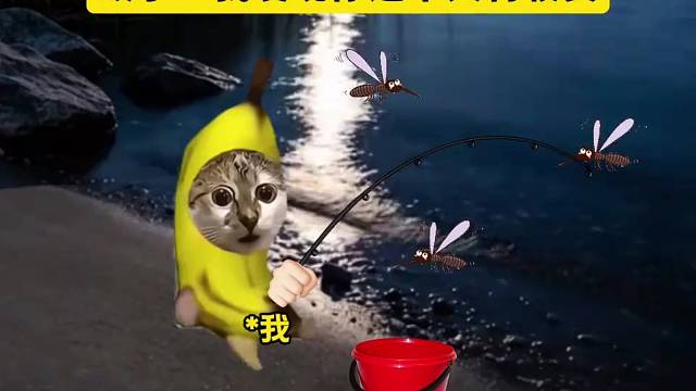蚊子：你用这个来打我？ #AI