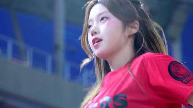 反应火爆再投一弹07年啦啦队员李睿恩 韩国啦啦队员李睿恩LeeYe-eun啦啦队舞蹈直拍欢跳瞬间 女